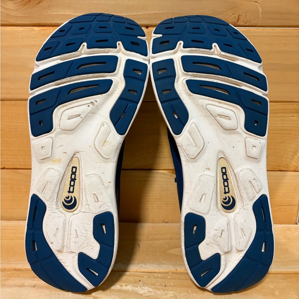 Topo Magnifly 4 Admiral Blue/Teal Walking Running Shoes Womens Size 8.5 - Picture 4 of 7